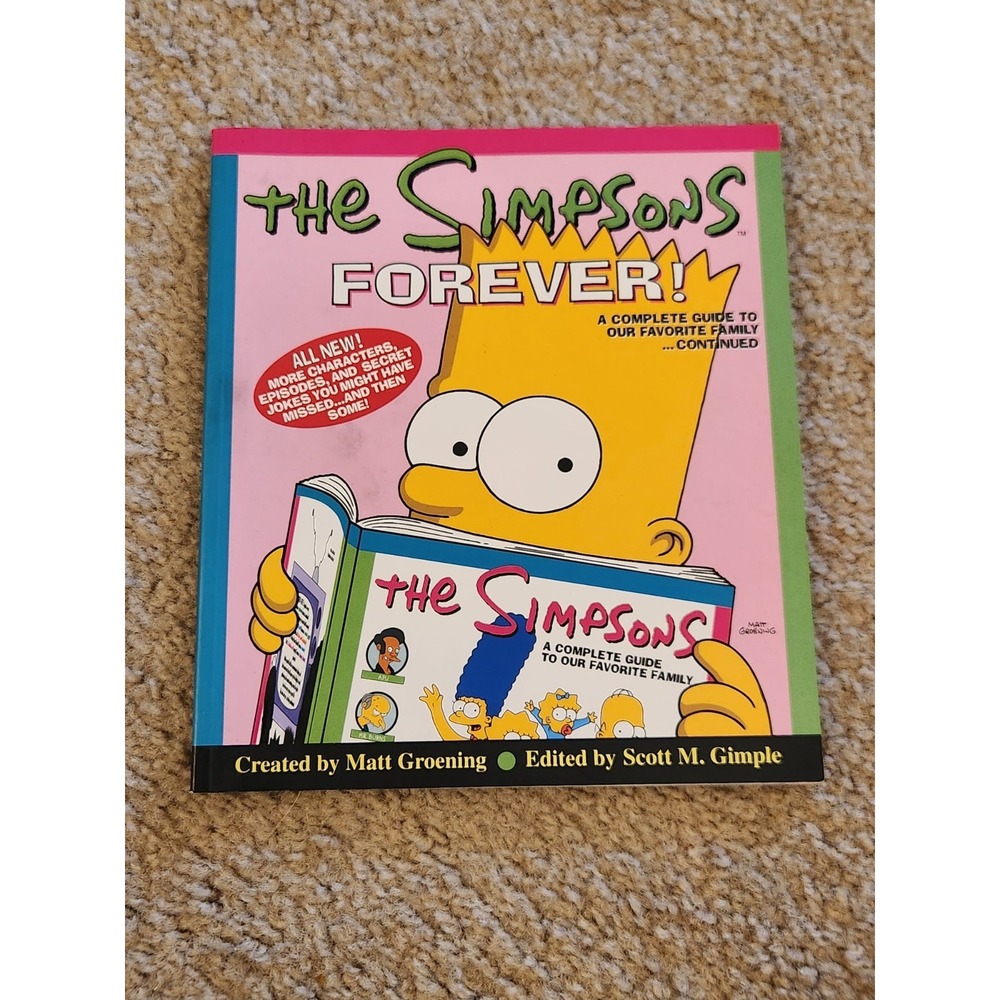 The Simpsons Forever Complete Guide Favorite Family Continued 1999 Matt Groening
